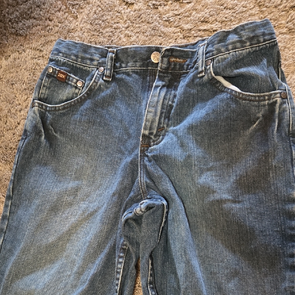 Boy's Wrangler 20x Blue Jeans Size 18